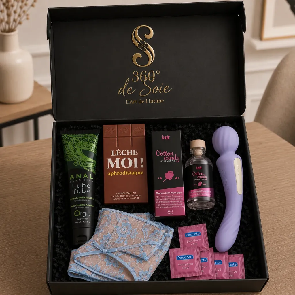 Box L'Apogée des sens (Une Femme, En couple, Hétéro, Oui, Si oui lesquelles ?)
