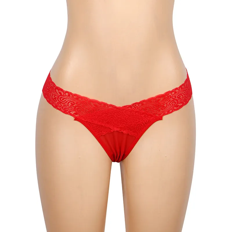 Culotte sexy dentelle ouverte