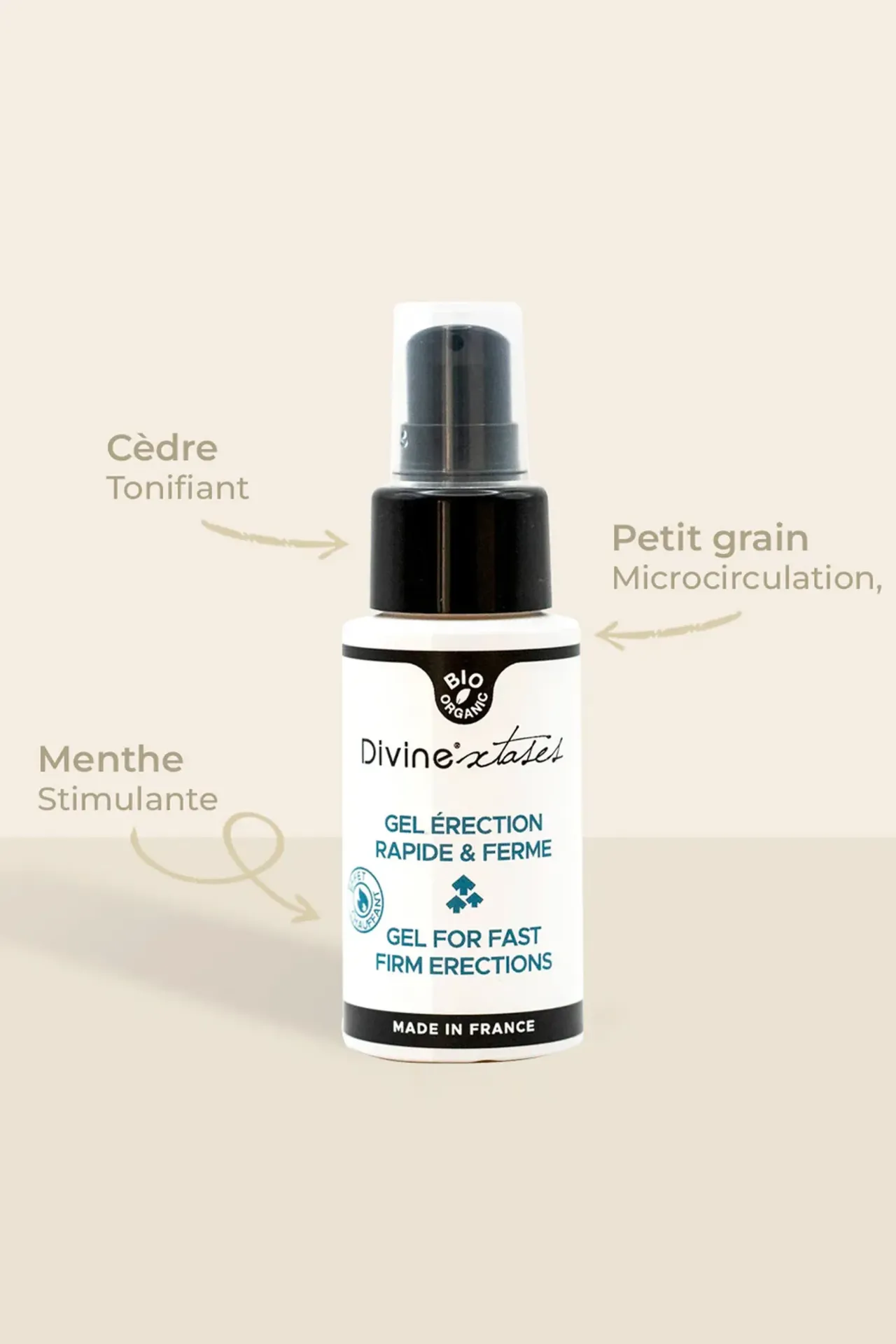 [805070] Gel érection BIO rapide & ferme - 50ML