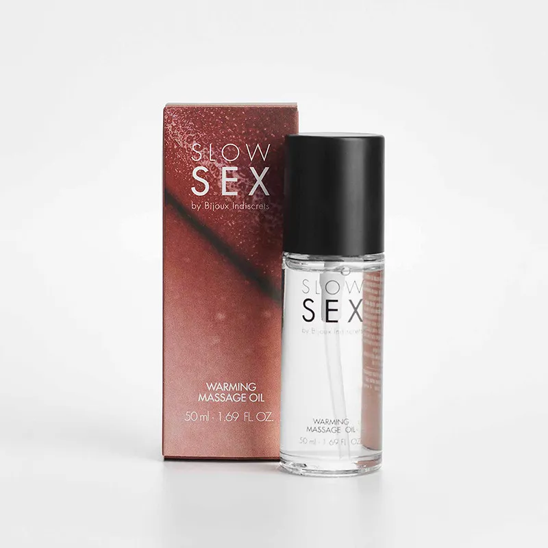 [BI0328] Huile de massage chauffante - Slow Sex