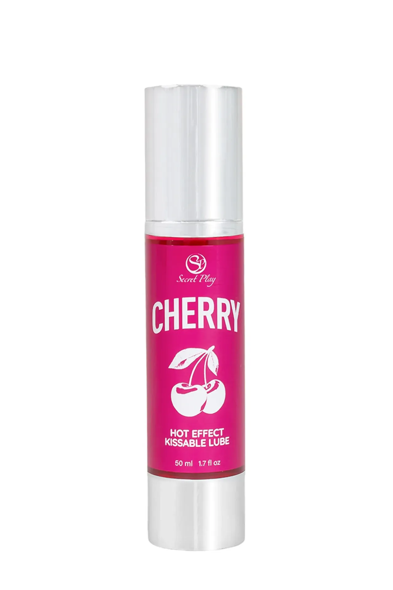 Huile de massage 2-en-1 et lubrifiant - Cerise