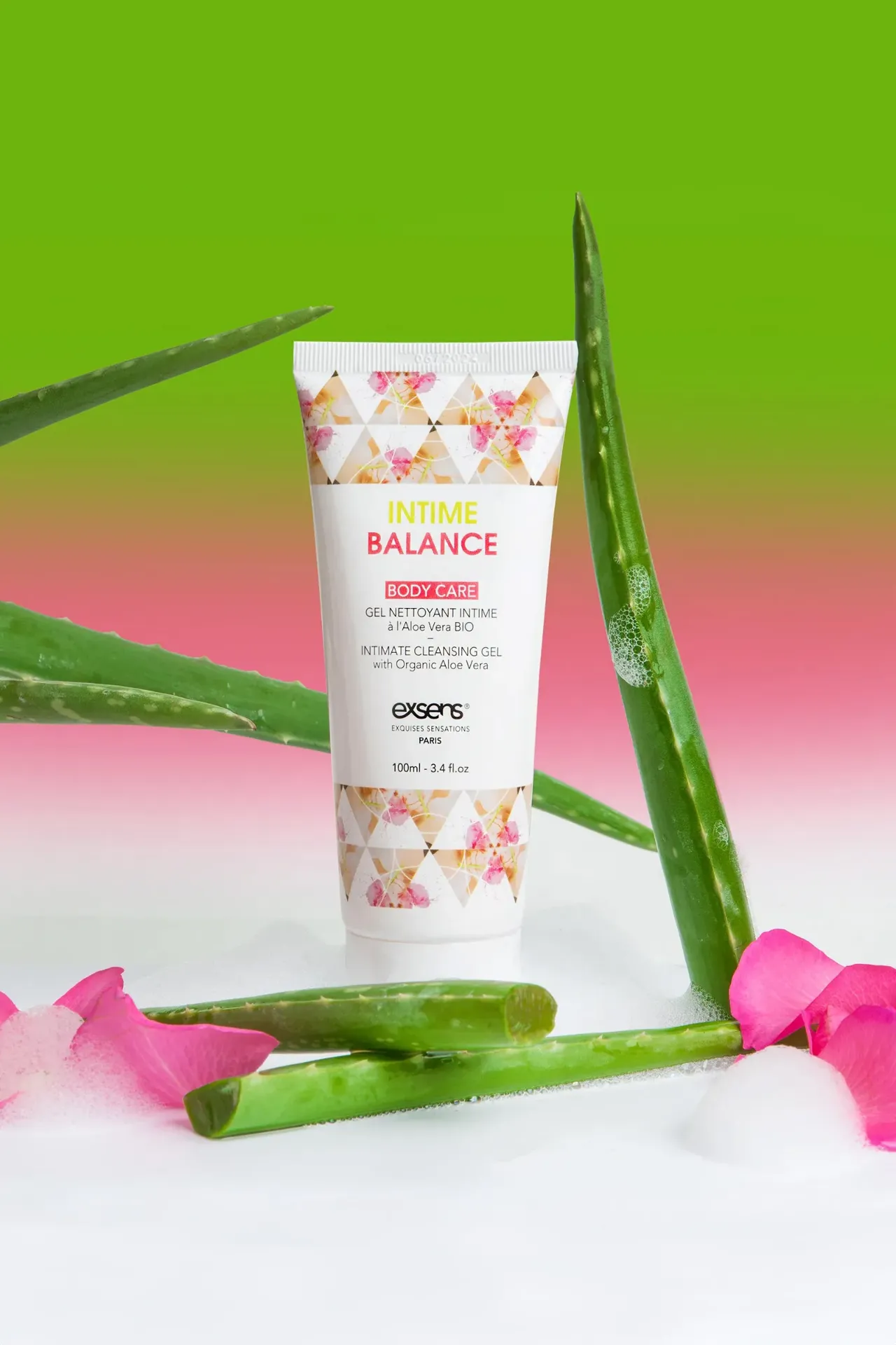 Intime Balance - Gel nettoyant intime à l'Aloe Vera BIO - 100 ML
