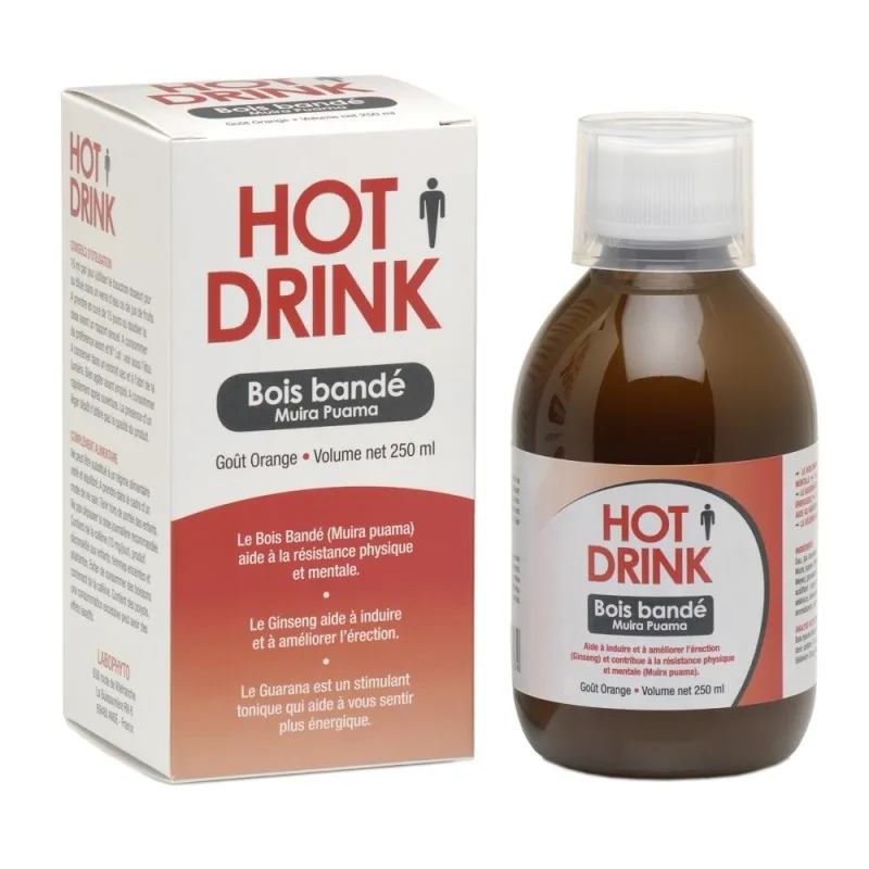 [LB6439] Stimulant Bois bandé - Hot Drink pour Homme