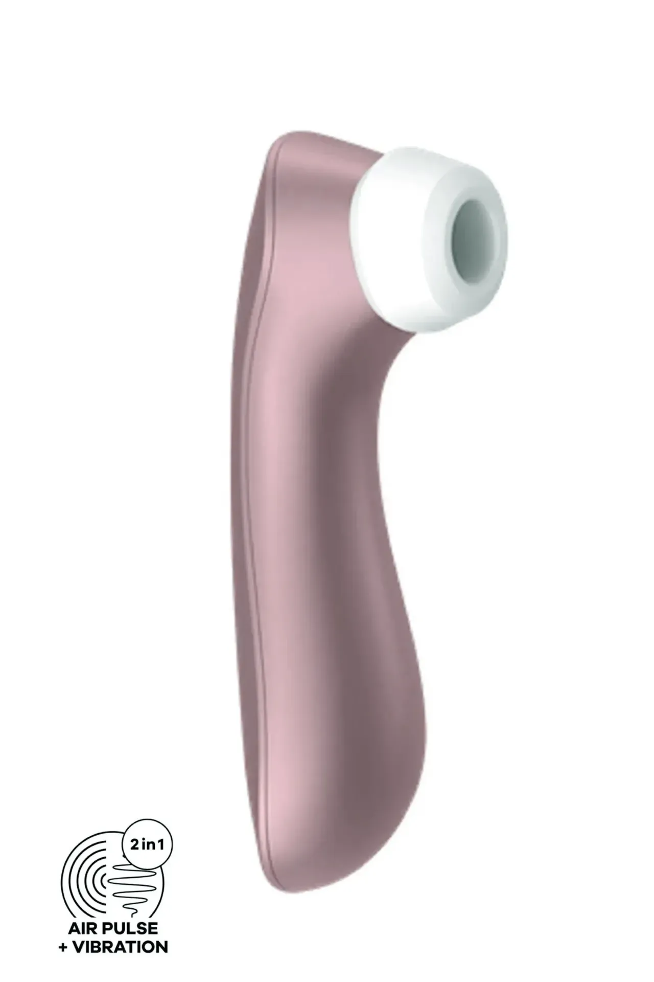 [597140002220] Pro 2+ SATISFYER Stimulateur clitoridien (ROSE POUDRÉ)