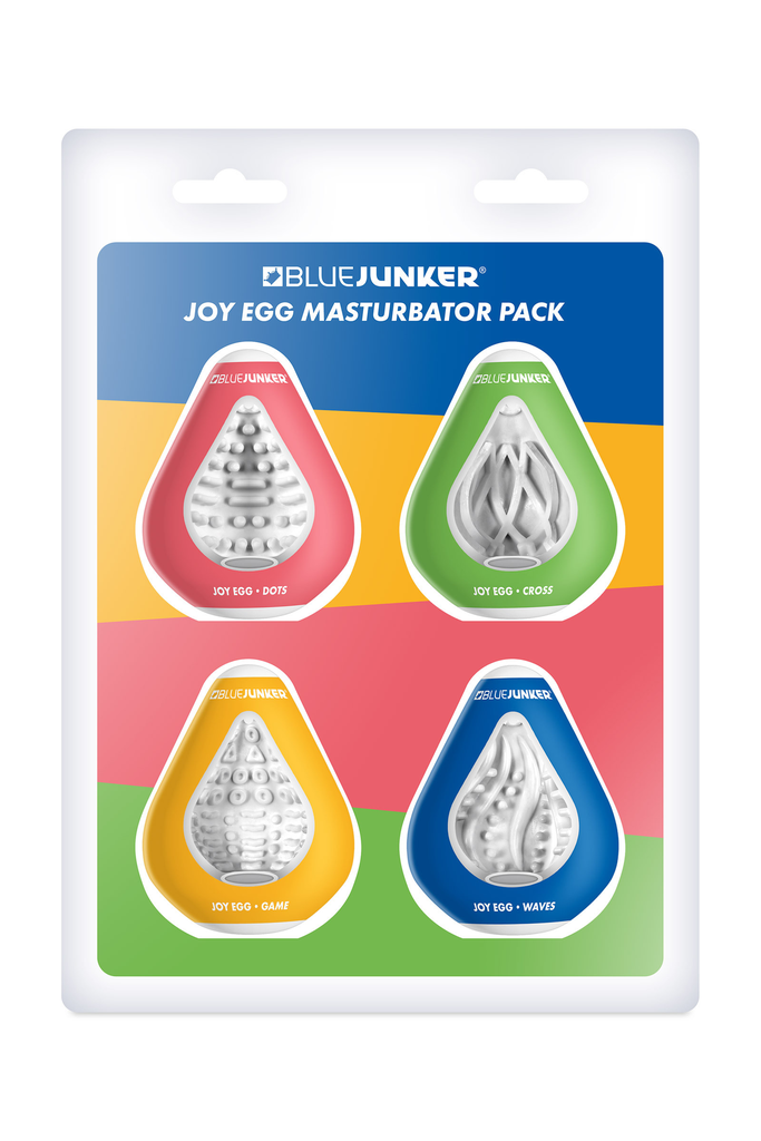 [531029002020] Joy egg, lot de 4 œufs masturbateurs