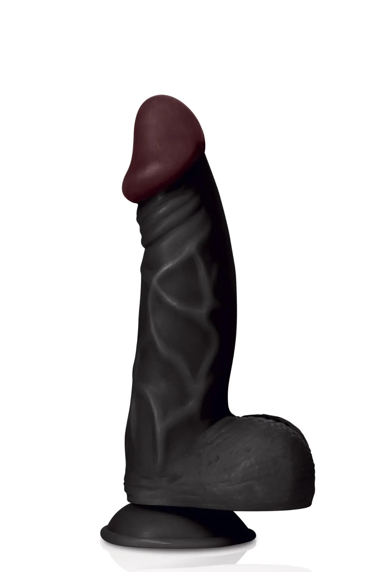 [592010] The Amazing, gode ventouse réaliste noir 23cm