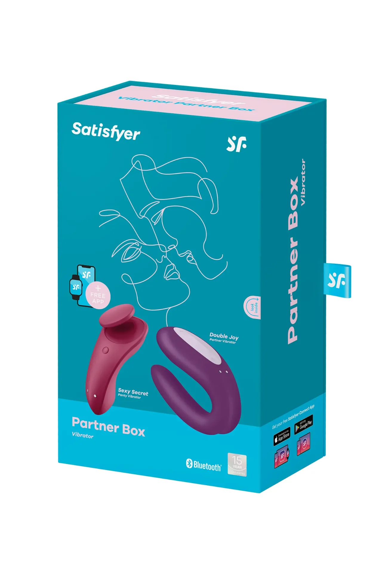 [597328] Partner Box 1, stimulateur clitoris et vibromasseur couple